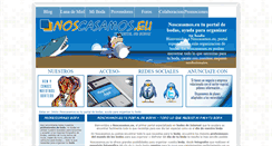 Desktop Screenshot of noscasamos.eu